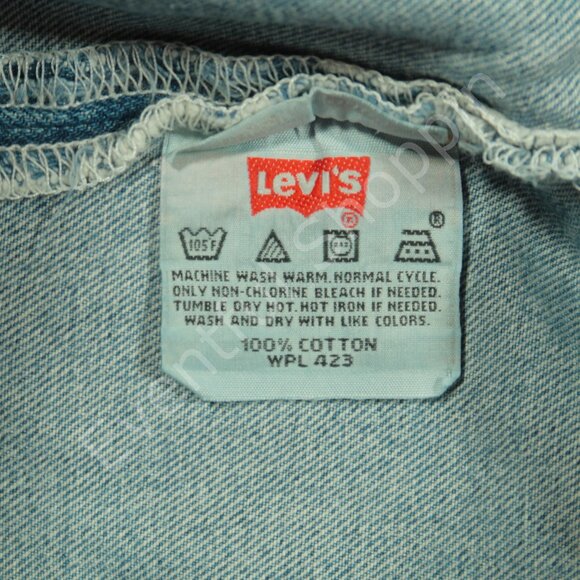 Vintage Levis 501 Jeans Mens 36 Blue Original Straight Denim 90s - Picture 6 of 8